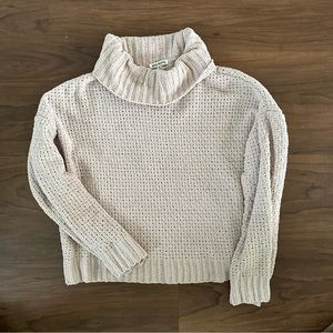 Rag Poets Boutique Cowl Neck Sweater M